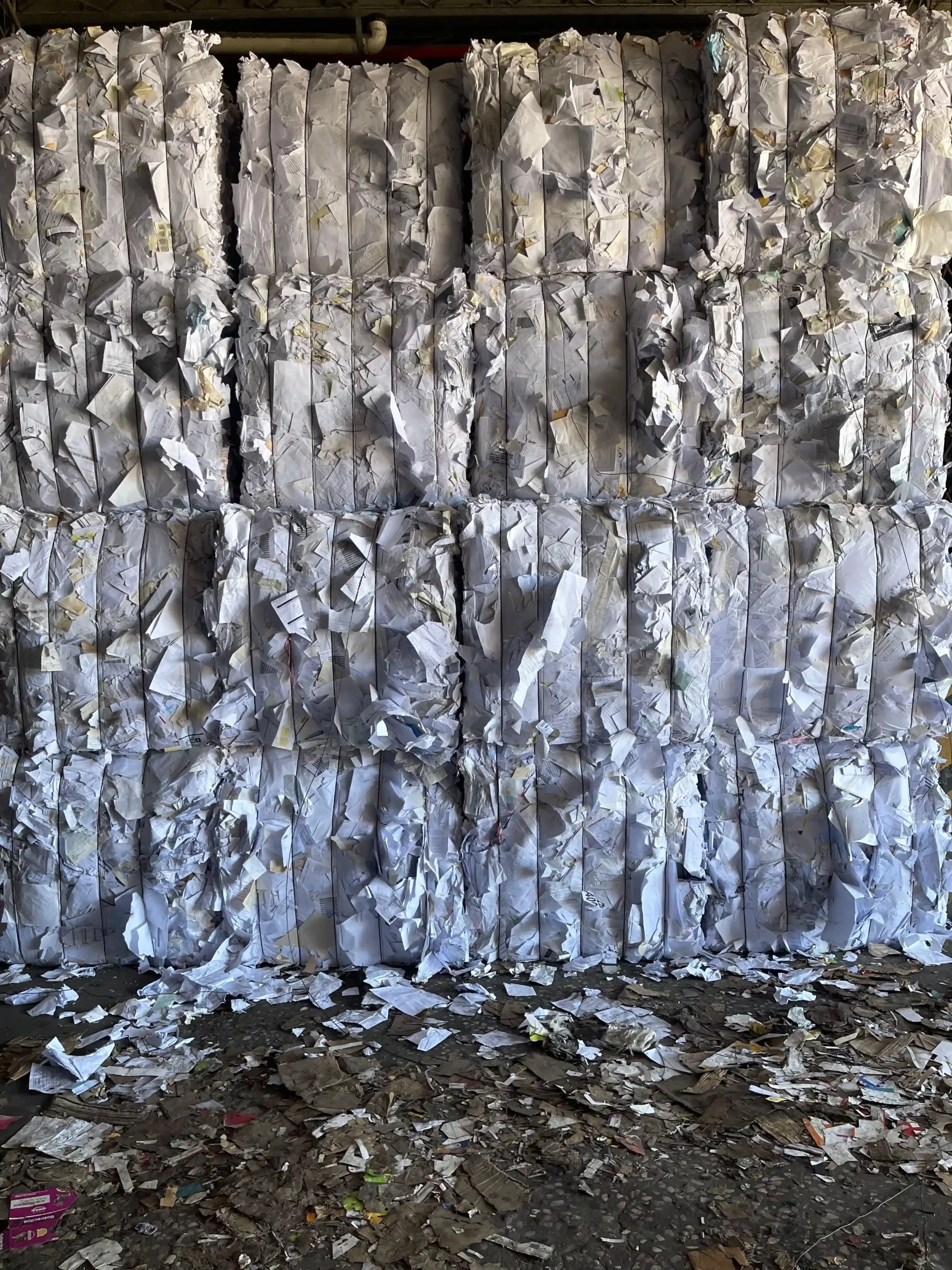 Fardos de Papel Blanco